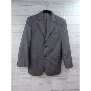 Braveman Boys Sz 14 Blazer Gray Sports Coat Classic